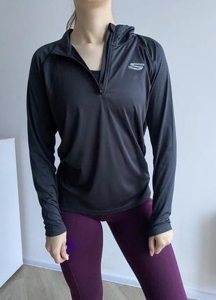 Спортивний лонгслів кофта на замочку