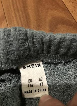 Shein лосини в рубчик 3