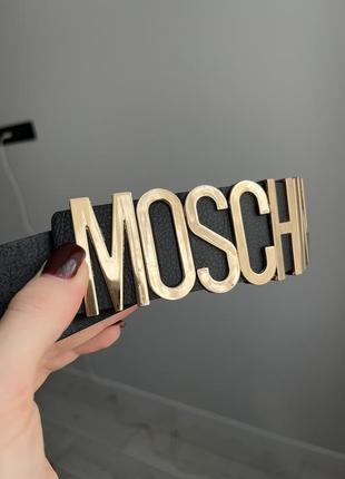 Moschino ремінь жіночий шкіряний оригінал