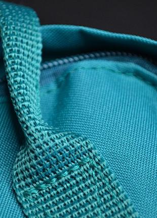 Маленький однотонний рюкзак kånken mini смарагдовий колір розмір 27*21*10 (7l)5 фото