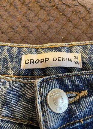 Жіночі джинсові шорти cropp4 фото