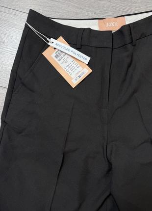 Черные женские длинные шорты бермуды с карманами5 фото