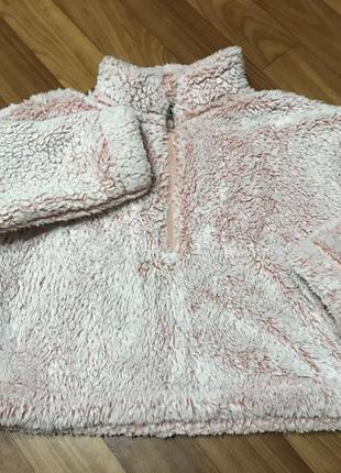 Lipsy london тедди шерпа меховая кофта укороченная