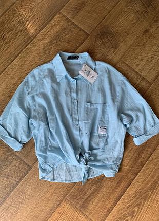 Стильная рубашка/блуза bershka 5