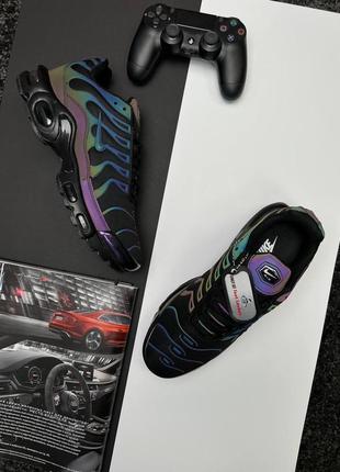 Мужские кроссовки nike air max plus black chameleon2 фото