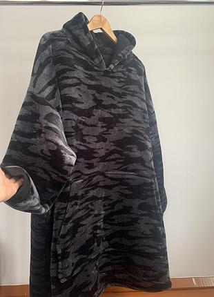 Теплая домашняя туника халат primark