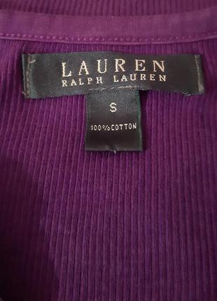 Кофточка/лонгслив с рюшами lauren ralph lauren, made in sri lanka, молниеносная отправка4 фото