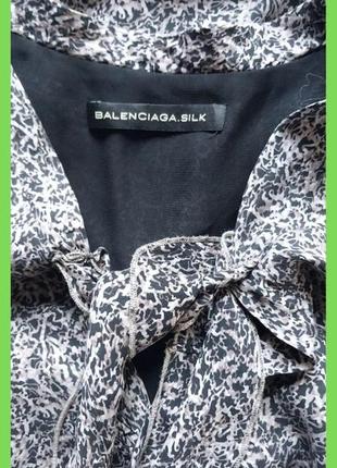 Шовкова міні сукня шовк туніка р.s balenciaga7 фото