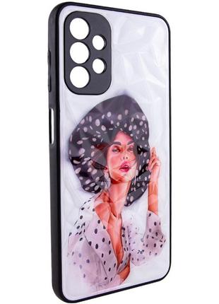 Tpu+pc чохол prisma ladies для samsung galaxy a32 4g tpu+pc, girl in a hat