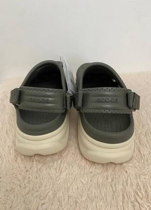 Крокси crocs duet max ii clog grey м8 м9 м10 м113 фото