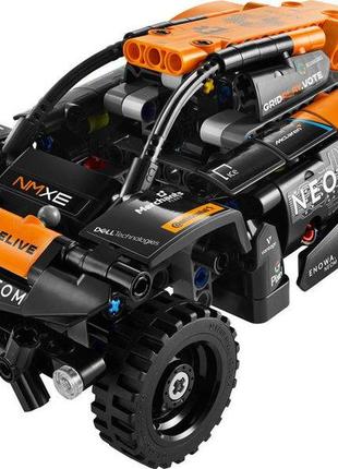 Конструктор lego technic автомобіль для перегонів neom mclaren extreme e 252 деталей (42166)5 фото