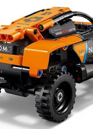 Конструктор lego technic автомобіль для перегонів neom mclaren extreme e 252 деталей (42166)4 фото