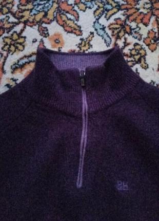 Жіночий светр кофта джемпер базовий повсякденний теплий вовна 100%4 фото