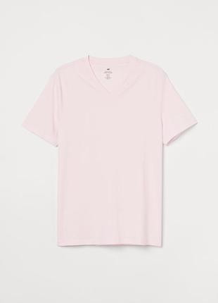 L-xl h&amp;m новая фирменная натуральная мужская футболка regular fit1 фото