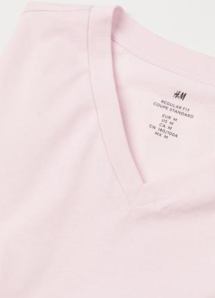 L-xl h&amp;m новая фирменная натуральная мужская футболка regular fit2 фото