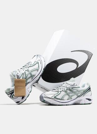 Мужские кроссовки asics Footwear 1968-2160 white silver ассикс белого с серым цветами