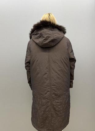 Женское зимнее пальто на подстежке black lepard4 фото