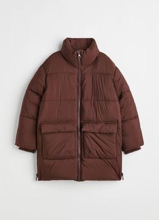 H&amp;m зимняя куртка, уффер, пальто оверсайз на девочку 152 (11-12y), 158 (12-13y), 164 (13-14y)4 фото