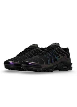 Мужские кроссовки nike air max plus black chameleon8 фото