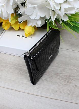 Женский кошелек натуральная кожа лак