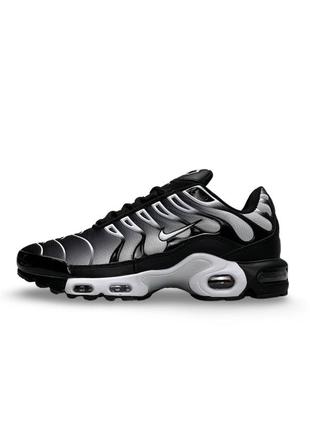 Мужские кроссовки nike difference air max plus black white gradient