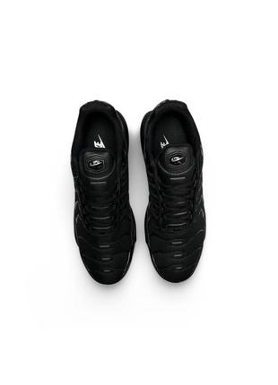 Чоловічі кросівки nike air max plus all black4 фото