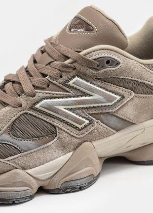 Мужские кроссовки new balance 9060 beige 1950 бежевого цвета6 фото