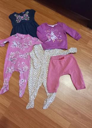 Набор вещей на девочку