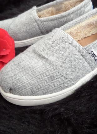 Эспадрильи toms оригинал  29 разм-19 cm