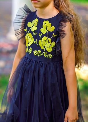 Сукня вишиванка святкова для дівчинки