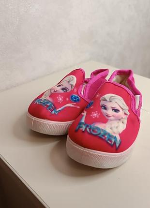 Нові мокасини кеди черевики рожеві на дівчинку 23 розмір
