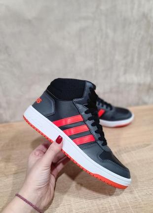 Женские кеды "adidas hoops 2.0 mid"