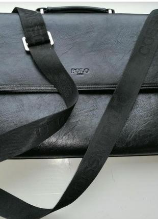Чоловіча ділова сумка папка портфель polo cossni3 фото