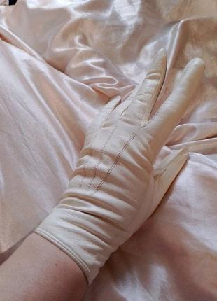 Рукавички вінтаж шкіра