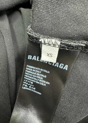 Футболка в стиле balenciaga серая вываренная6 фото