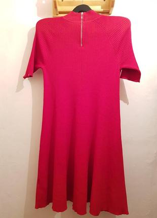 Шикарное стильное брендовое платье tommy hilfiger красивый красный цвет4 фото