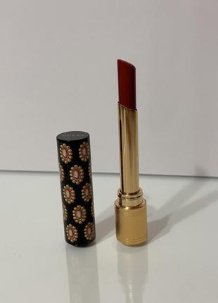 Помада для губ gucci beauty​ rouge de beauté brillant5 фото