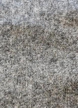 Шерстяной серый пуловер united colors of benetton6 фото