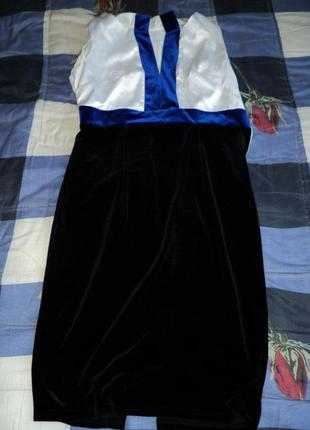 Платье велюр ооочень классное