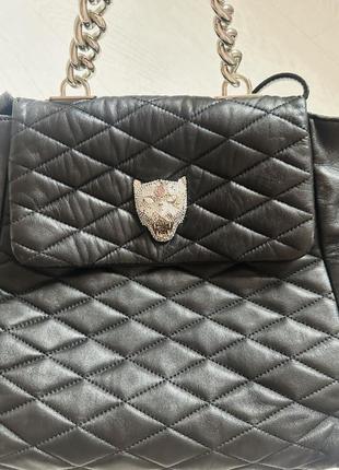 Сумка кожа philipp plein2 фото