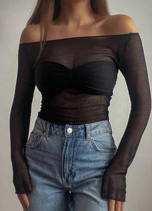 Напівпрозорі лонгсліви2 фото