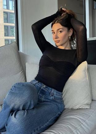 Напівпрозорі лонгсліви3 фото