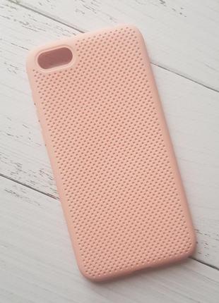 Чехол для huawei y5 2018 (dra-l21), honor 7a (dua-l22) гибкий тпу, бежевый