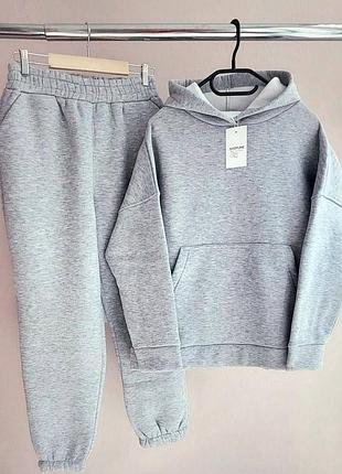 Якісний теплий костюм стильний костюм турецького виробництва