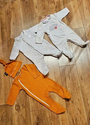 Мужские теплые девочки 3-4 месяца.