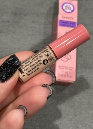 Benefit boi-ing cakeless concealer 1,5 ml/консилер коректор для обличчя5 фото