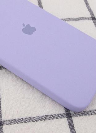 Чехол silicone case square full camera protective (aa) для apple iphone 11 pro max (6.5")2 фото