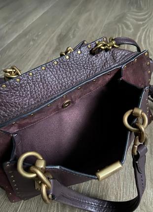 Сумка coach dreamer brown оригінал9 фото