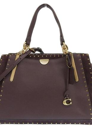 Сумка coach dreamer brown оригинал2 фото