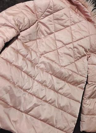 Куртка тепла рожева 46р.2 фото